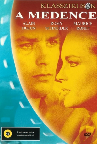 A medence (DVD) *Alain Delon - Romy Schneider*  *Antikvár - Kiváló állapotú*