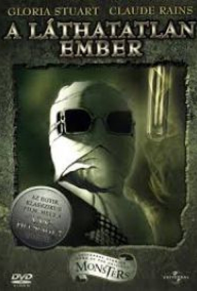A láthatatlan ember (DVD) *Klasszikus szörny - kollekció - 1933* (DVD) *Antikvár - kíváló állapotú*