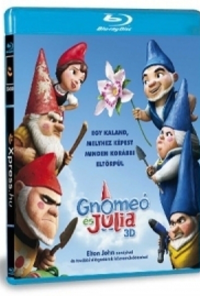 Gnómeó és Júlia (Blu-ray) *Magyar kiadás - Antikvár - Kiváló állapotú*