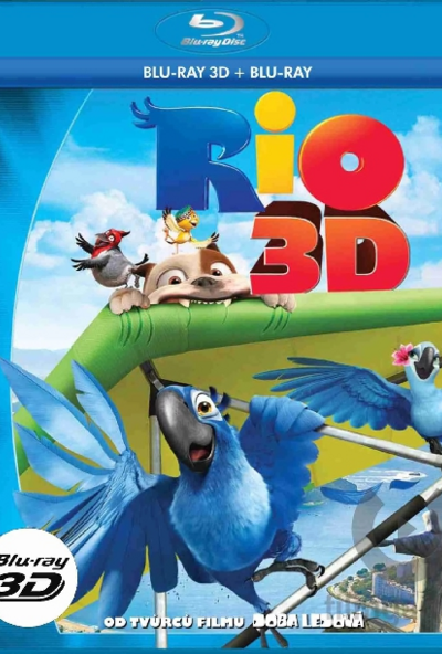 Rio (3D Blu-ray + BD) *Magyar kiadás - Antikvár - Kiváló állapotú*
