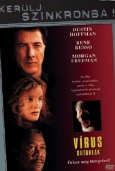 Vírus (DVD) *Szinkronizált*  *Dustin Hoffman - Morgan Freeman - Antikvár - Kiváló állapotú*