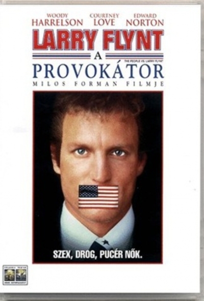 Larry Flynt, a provokátor (DVD) *Szinkronizált - Milos Forman - Woody Harrelson - Edward Norton - Import*