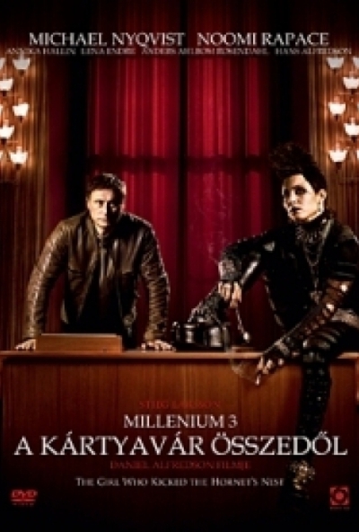A kártyavár összedől (Millenium 3.) (DVD) *Antikvár - Kiváló állapotú* 