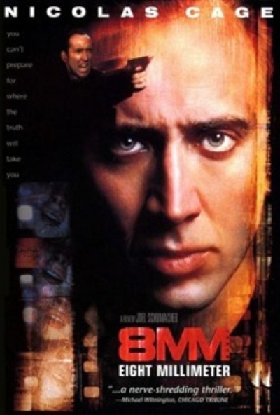 8MM (DVD) *Szinkronizált*   *Nicolas Cage - Joaquin Phoenix - Antikvár - Kiváló állapotú*