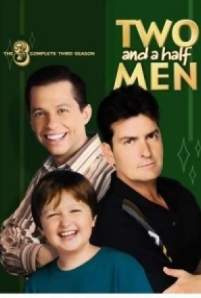 Két pasi, meg egy kicsi - 3. évad (4 DVD)