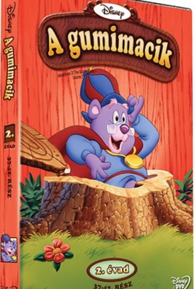 A gumimacik - 2. évad  37-42. rész (DVD) *Bontatlan - Antikvár*