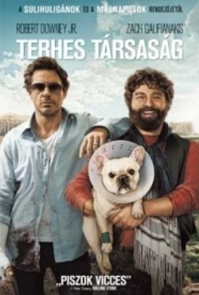 Terhes társaság (DVD)  *Robert Downey Jr. - Antikvár - Kiváló állapotú*