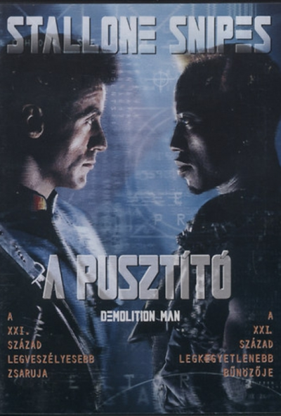 A pusztító (DVD)  *Szinkronizált - Sylvester Stallone - Wesley Snipes*  *Antikvár - Kiváló állapotú*
