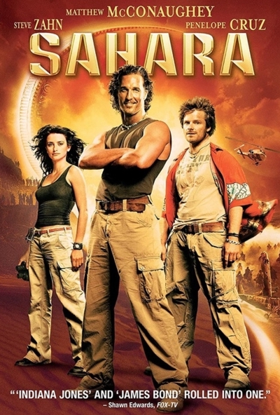 Szahara (DVD) *Matthew McConaughey - Penélope Cruz - Antikvár - Kiváló állapotú*