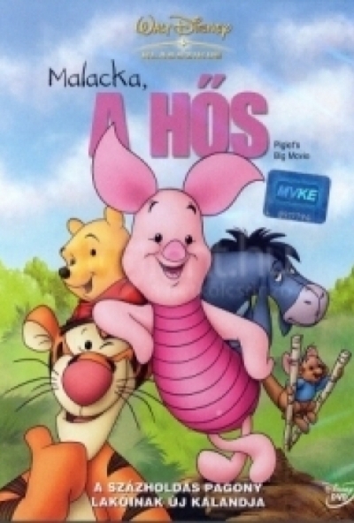 Micimackó - Malacka a hős (DVD)