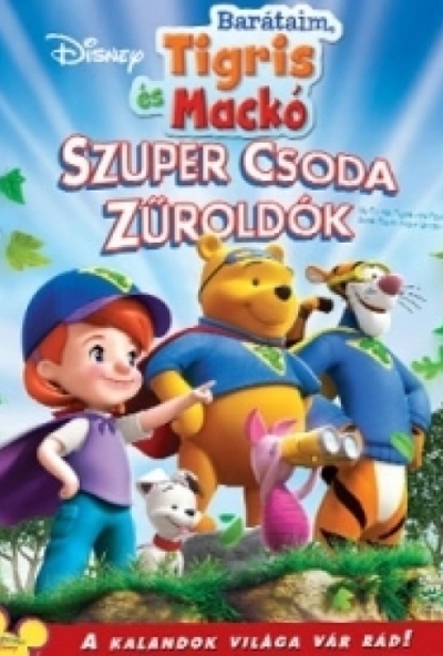 Micimackó - Barátaim, Tigris és Mackó: Szuper csoda zűroldók (DVD) *Antikvár - Kiváló állapotú*