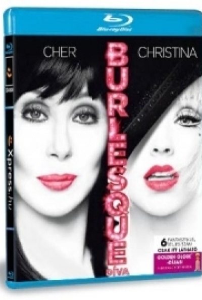 Burlesque - Díva (Blu-ray) *Magyar kiadás - Cher - Christina Aguilera - Antikvár - Kiváló állapotú*