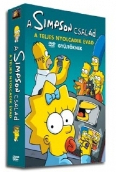 A Simpson család - A teljes 8. évad (4 DVD) *Antikvár - Kiváló állapotú*