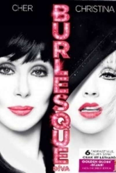 Burlesque - Díva (DVD) *Cher - Christina Aguilera - Antikvár - Kiváló állapotú*