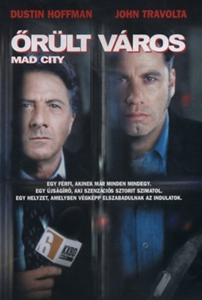 Őrült város (DVD)  *Dustin Hoffman - John Travolta - Antikvár - Kiváló állapotú*