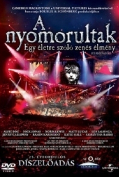 Nyomorultak - 25. évfordulós díszelőadás *Musical* *Antikvár - Kiváló állapotú* (DVD)