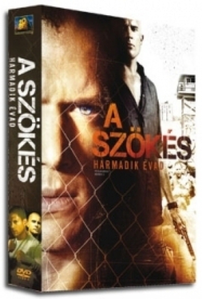 A szökés - 3.évad (3 DVD) *Antikvár - Kiváló állapotú*