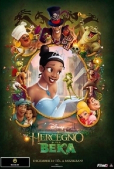 A hercegnő és a béka (DVD) *Antikvár - Kiváló állapotú*