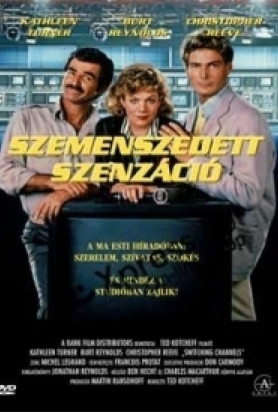 Szemenszedett szenzáció (DVD) *Kathleen Turner - Burt Reynolds - Christopher Reeve - Antikvár - Kiváló állapotú*