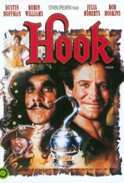 Hook (DVD) *Szinkronizált - Steven Spielberg - Robin Williams - Dustin Hoffman - Antikvár - Kiváló állapotú*