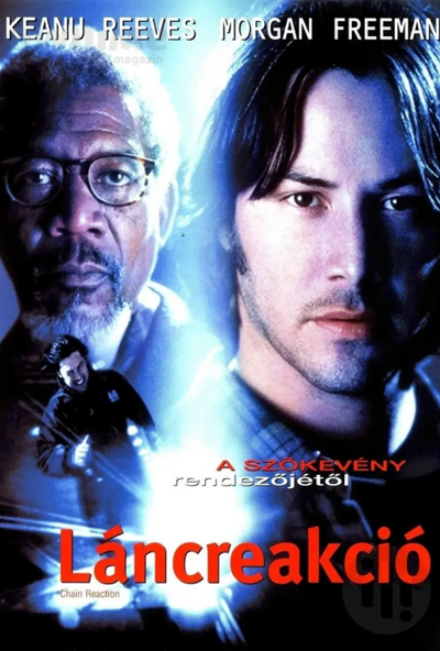 Láncreakció (DVD) *Szinkronizált*  *Keanu Reeves - Morgan Freeman - Antikvár - Kiváló állapotú*
