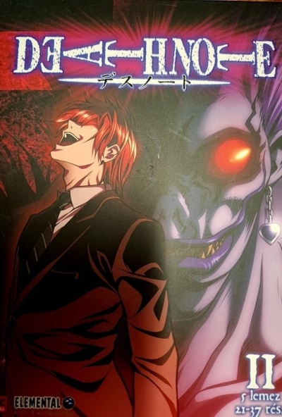 Death Note II. 21-37. rész (5 DVD) *Szinkronizált - Digipack - Díszdobozos - Antikvár - Kiváló állapotú*