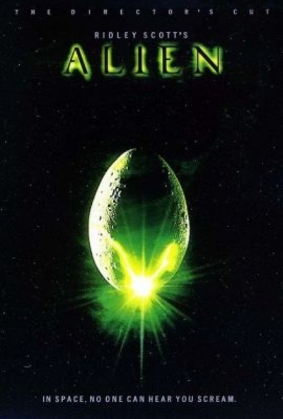Alien - A nyolcadik utas: a Halál (1 DVD) *1979 - 1. rész* *Magyar kiadás* *Antikvár - Kiváló állapotú*