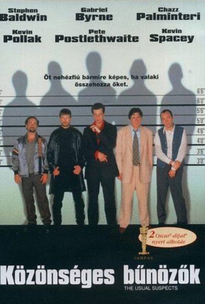 Közönséges bűnözők (DVD) *Szinkronizált*  *Kevin Spacey - Antikvár - Kiváló állapotú*