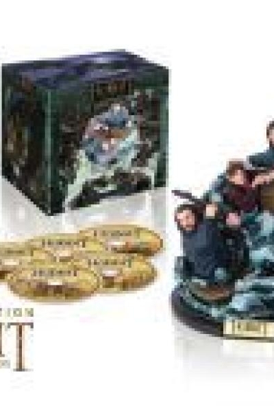 A hobbit - Smaug pusztasága (3DBD és 3 Blu-ray) *Limitált szobros kiadás!!!*
