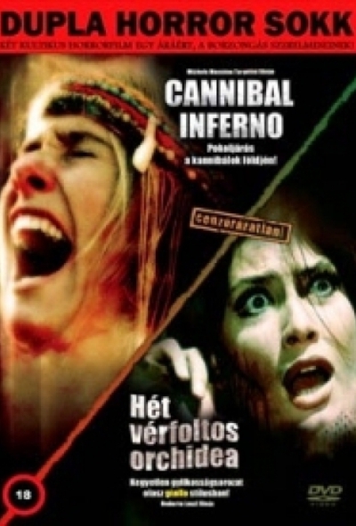 Cannibal Inferno / Hét vérfoltos orchidea (DVD) *Dupla Horror sokk* *Antikvár - Kiváló állapotú*