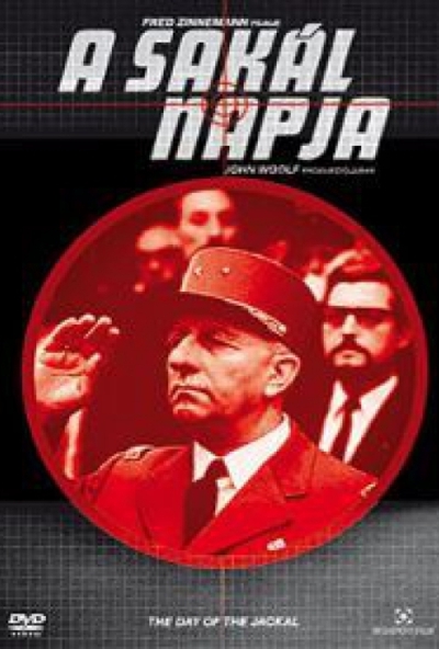 A sakál napja (DVD) *Feliratos* *Klasszikus 1973-as kiadás*  *Antikvár - Kiváló állapotú* 