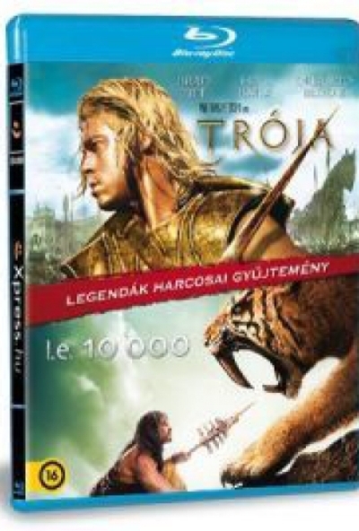 Trója / I.e. 10 000 (2 Blu-ray) (Twinpack) *Antikvár-Kiváló állapotú-Magyar kiadás*
