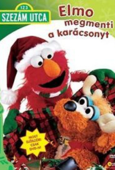 Szezám utca - Elmo megmenti a karácsonyt (DVD) *Antikvár - Jó állapotú*