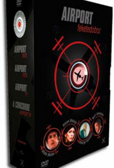 Airport 1-4.  *Feketedoboz* (DVD) *Antikvár - Kifogástalan állapot*
