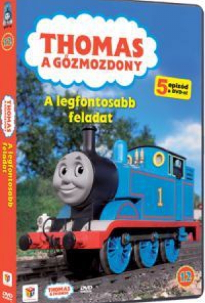 Thomas a Gőzmozdony 12. - A legfontosabb feladat (DVD) *Antikvár - Kiváló állapotú*