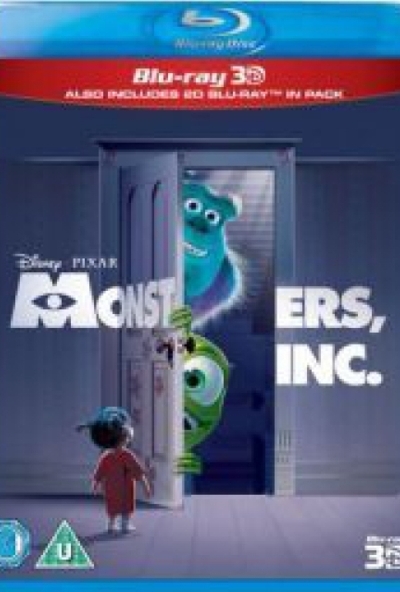 Szörny Rt. (3D Blu-ray +Blu-ray) *Magyar kiadás - Antikvár - Kiváló állapotú*