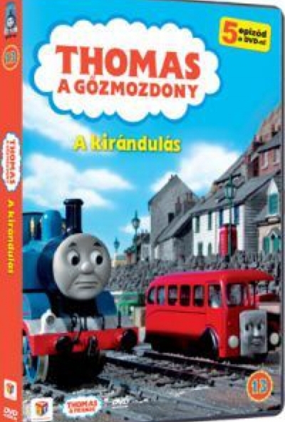 Thomas, a gőzmozdony 13. - A kirándulás (DVD) *Antikvár-Közepes állapotú*
