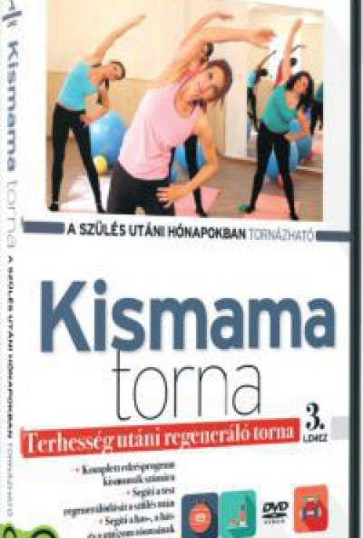 Terhes-torna: 3.lemez, Terhesség utáni regeneráló torna, (DVD)