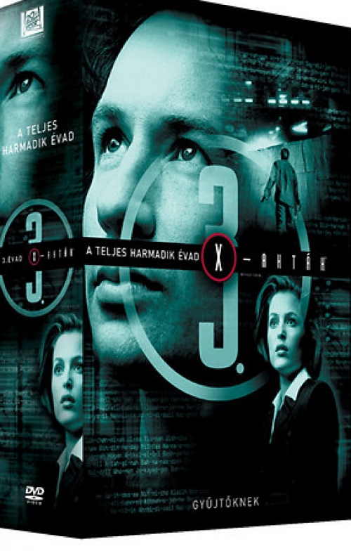 X-akták - 3 évad (6 DVD) *Díszdobozos*  *David Duchovny - Gillian Anderson - Antikvár - Kiváló állapotú*