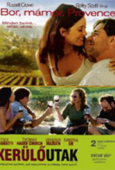 Bor, mámor, Provence / Kerülőutak (2 DVD) *Antikvár - Kiváló állapotú*