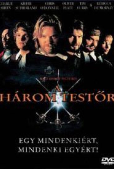 A három testőr (1993) (DVD) *Charlie Sheen - Kiefer Sutherland - Antikvár - Kiváló állapotú*