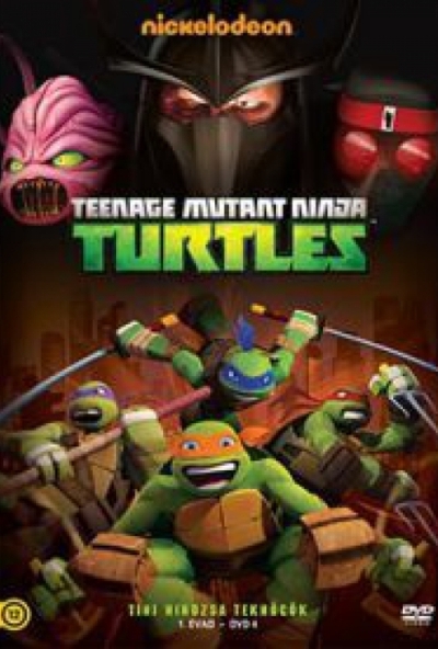 Tini Nindzsa Teknőcök - 1. évad, 4. lemez (új sorozat) (DVD) *Antikvár - Kiváló állapotú*