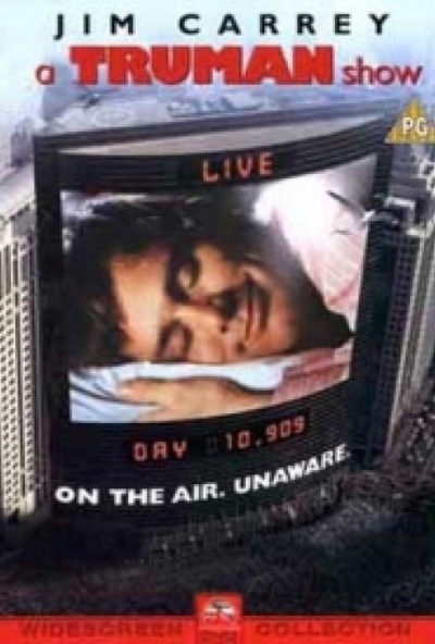 A Truman-show (DVD) *Szinkronizált - Jim Carrey - Antikvár - Kiváló állapotú*