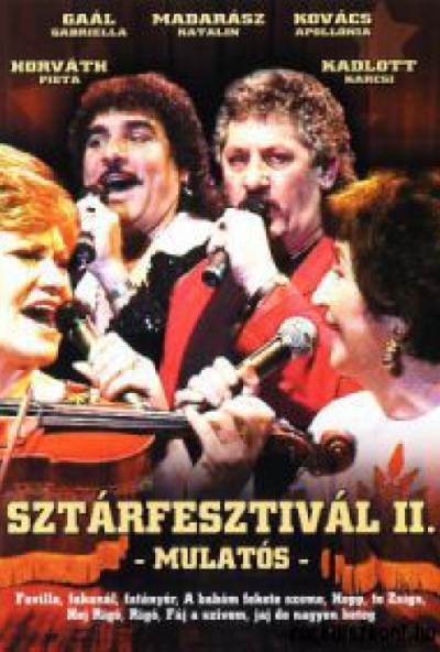 Sztárfesztivál 2. Mulatós (DVD) *Antikvár - Kiváló állapotú*