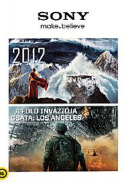 2012 / A Föld inváziója - Csata:Los Angeles (2 DVD) *Szinkronizált - Antikvár - Kiváló állapotú* (Twinpack) 