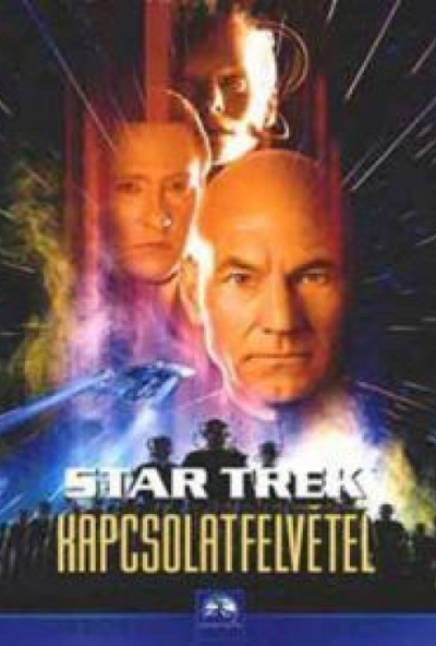 Star Trek: Kapcsolatfelvétel (DVD) *Patrick Stewart - Antikvár - Kiváló állapotú*