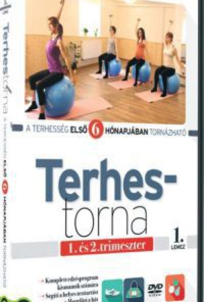 Terhes-torna: 1.lemez, 1.és 2. trimeszter, (DVD)