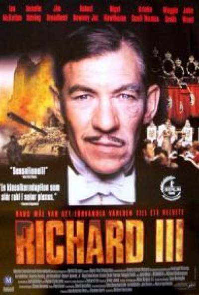 III. Richard (DVD) *1995 - Ian McKellen - Annette Bening* *Antikvár - Kiváló állapotú*