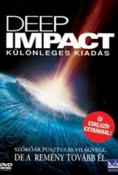 Deep Impact (DVD) *Szinkronizált* *Robert Duval - Morgan Freeman - Antikvár - Kiváló állapotú*
