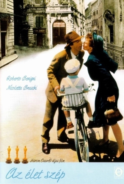 Az élet szép (DVD) *Roberto Benigni Oscar-díjas filmje - Antikvár - Kiváló állapotú*